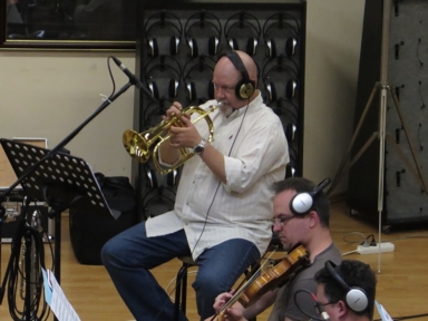 Jan’s new album is being recorded in the CNSO studio No. 1 „Gallery“ in these days