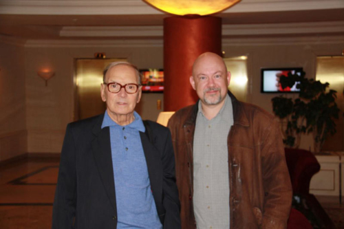 with Ennio Morricone