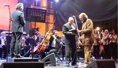 with Emir Kusturica